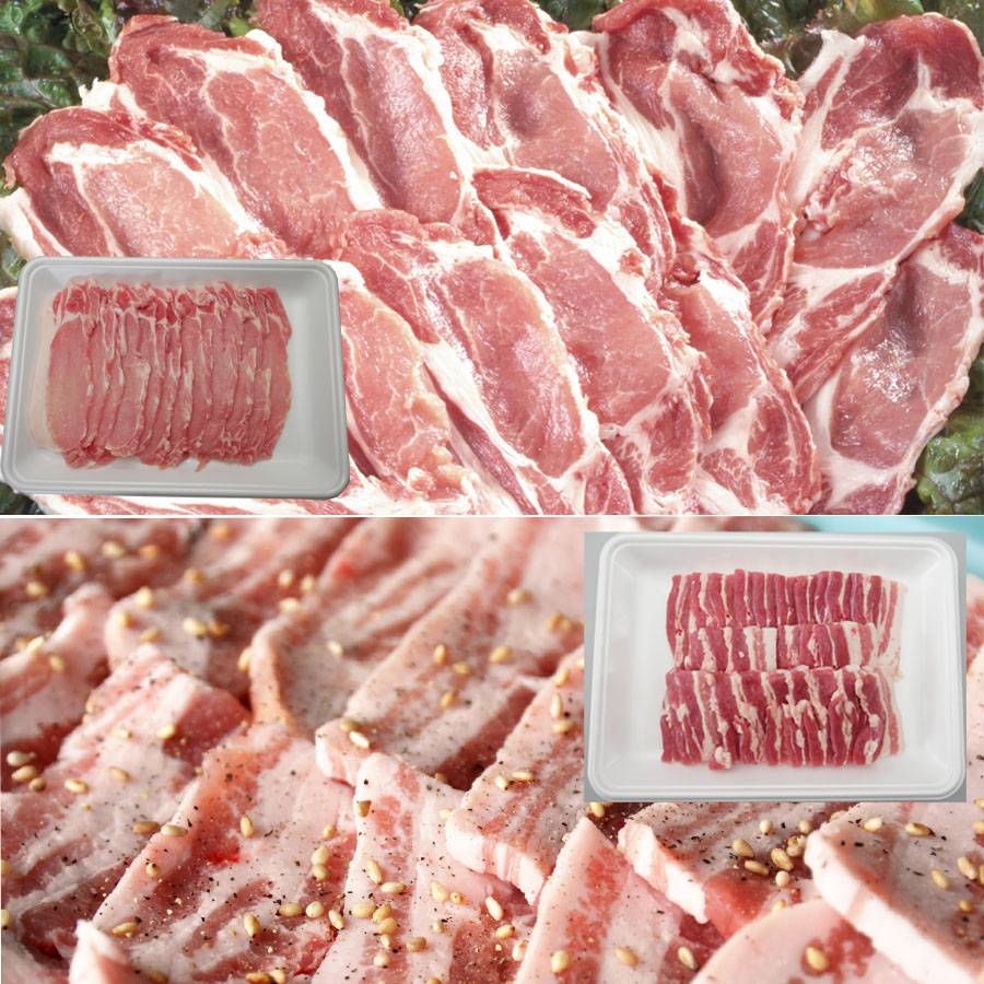 飛騨牛＆国産豚肉　バーベキューセット1kg