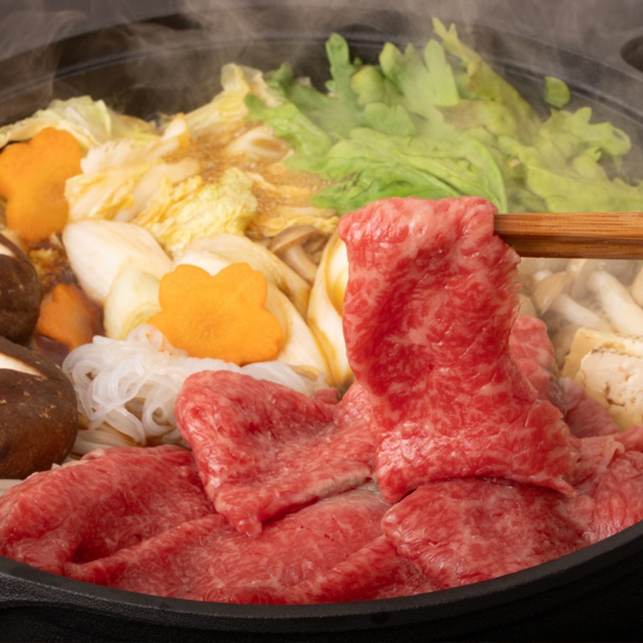 【もったいない！を食べよう】＜飛騨牛 肉のひぐち＞「飛騨牛」すき焼き用（もも・肩）400gx2（計800g）