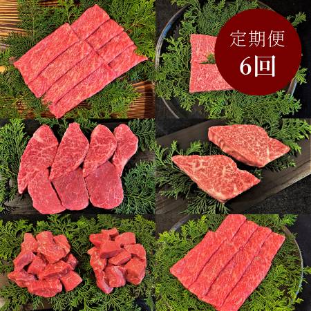 <古里精肉店>「飛騨牛」A5等級『ヒレ&赤身』【6ヵ月定期便】