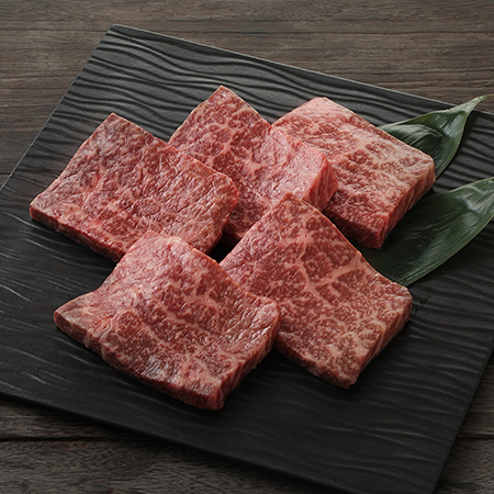 ＜小川ミート＞Ａ5等級「飛騨牛」【雌牛】赤身肉ステーキ用（モモ）100ｇ×5