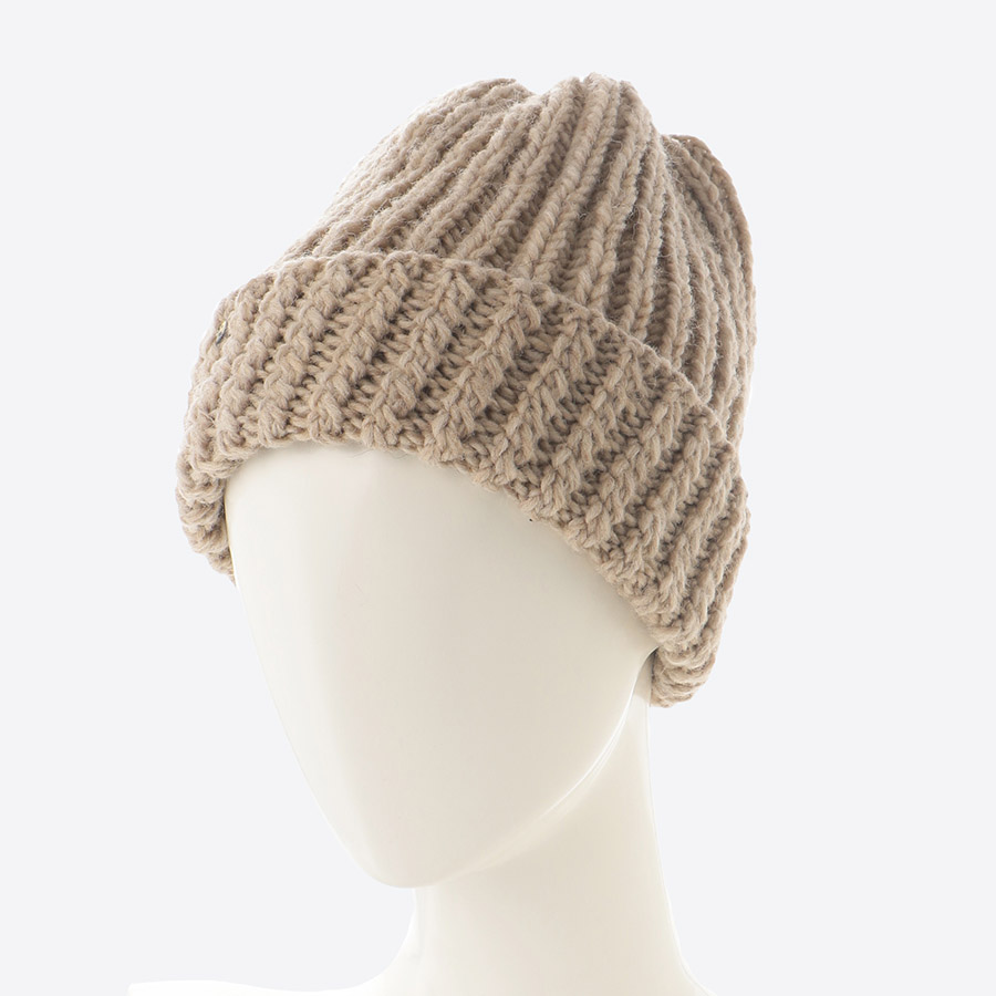 〈Ｓ＋ｋｉｋｉ〉Bonnet Hand Knitting Beige