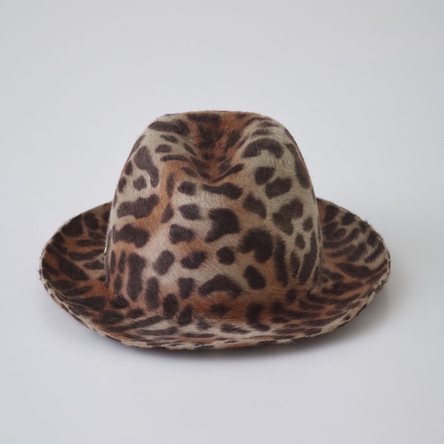 〈Ｓ＋ｋｉｋｉ〉Hat Aoi Mailet Leopard　57.5cm