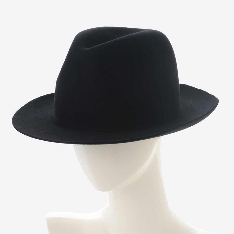 〈Ｓ＋ｋｉｋｉ〉Hat Aoi Mailet Hermon Black　58.5cm