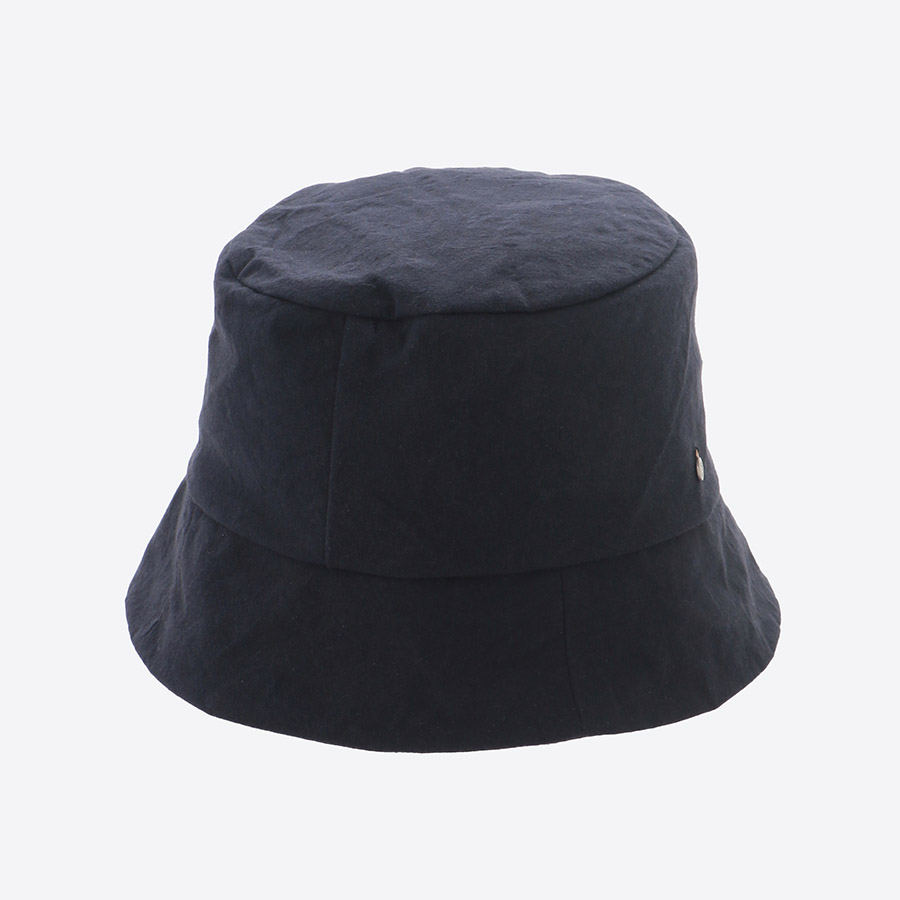 〈Ｓ＋ｋｉｋｉ〉Cloche　Hat  Wax processing /Navy Blue