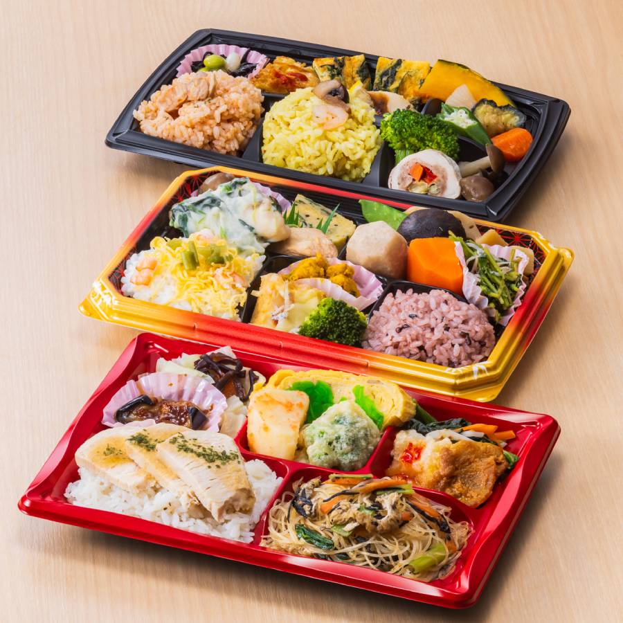 ＜桃中軒＞しずおか健康生活応援弁当5種セット5種類各1個