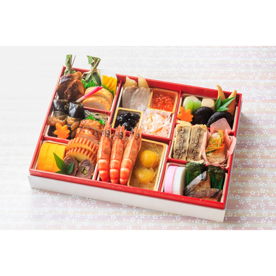 <桃中軒>和風おせち料理一段重【12月31日お届け】