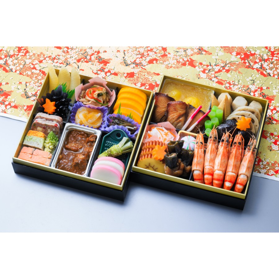 <桃中軒>和洋おせち料理二段重【12月31日お届け】