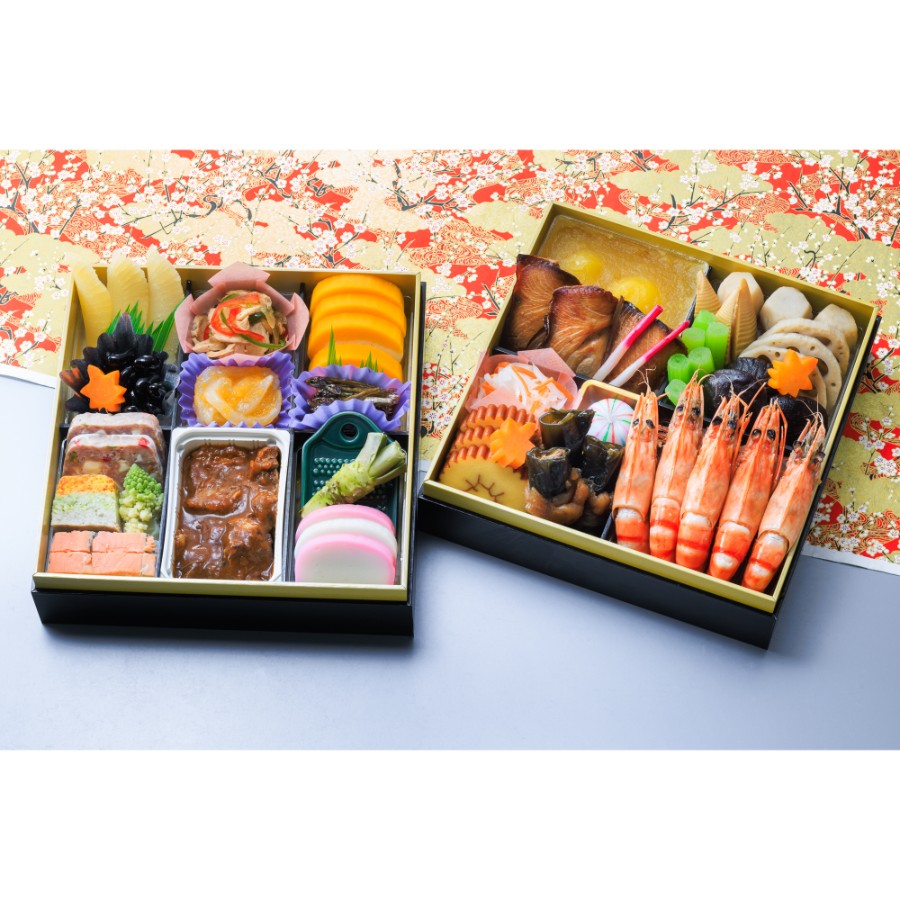 <桃中軒>和洋おせち料理二段重【12月31日お届け】