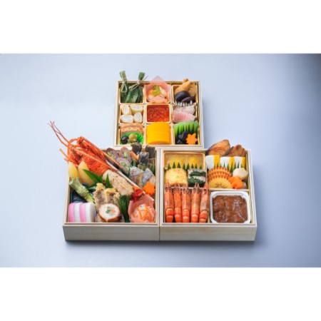 ＜桃中軒＞和洋おせち料理三段重【12月31日お届け】