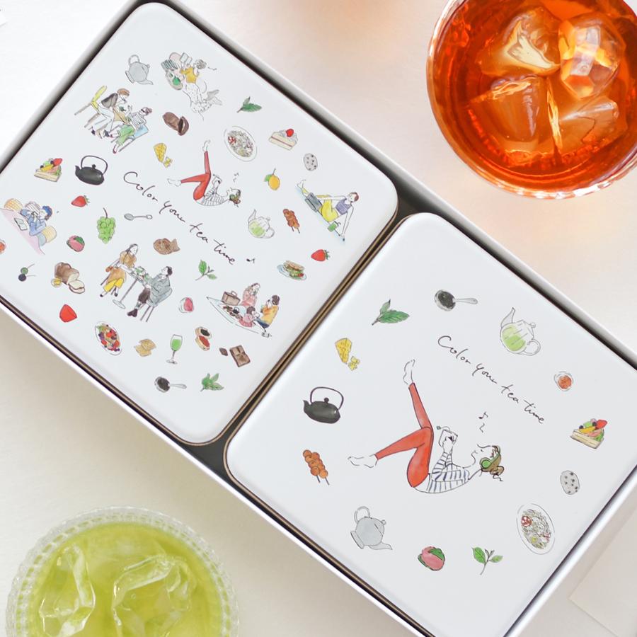 ＜おいしい日本茶研究所＞ティーバッグセットColor your teatime B