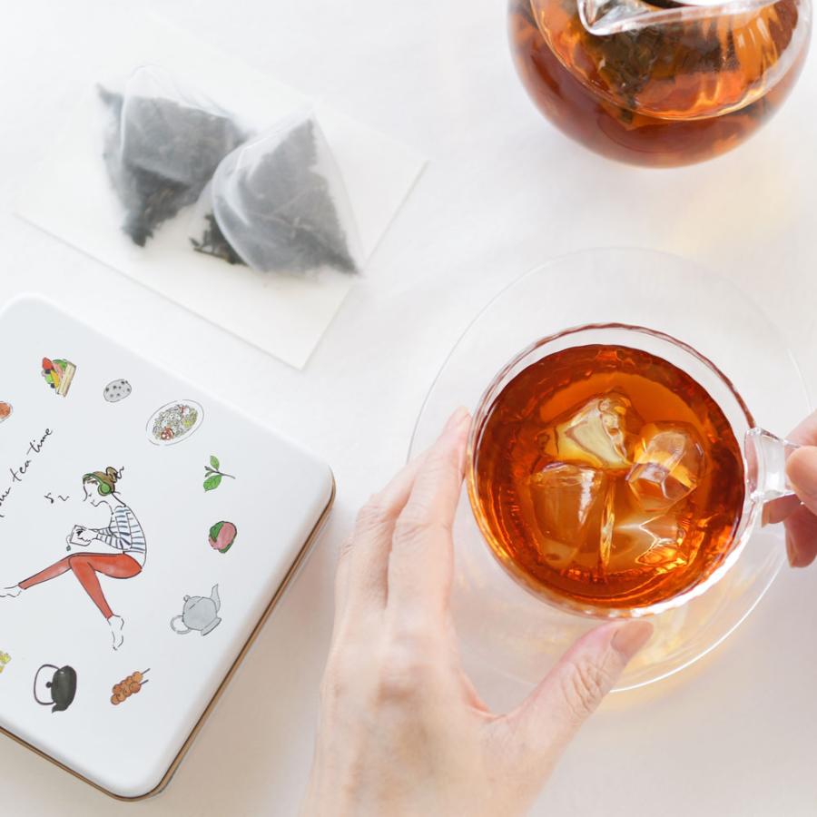 ＜おいしい日本茶研究所＞ティーバッグセットColor your teatime B