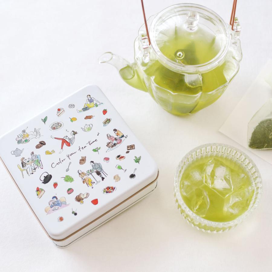 ＜おいしい日本茶研究所＞ティーバッグセットColor your teatime B