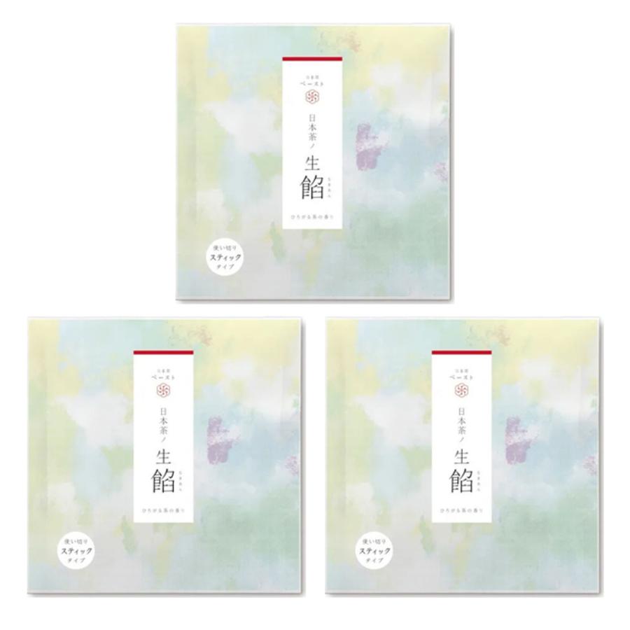 ＜おいしい日本茶研究所＞日本茶ノ生餡「日本茶ペースト」（4種ミックス）×3個