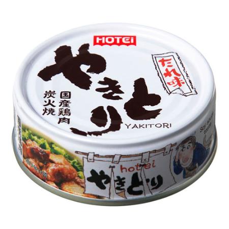 ＜ホテイフーズ＞やきとりたれ味75g×24缶