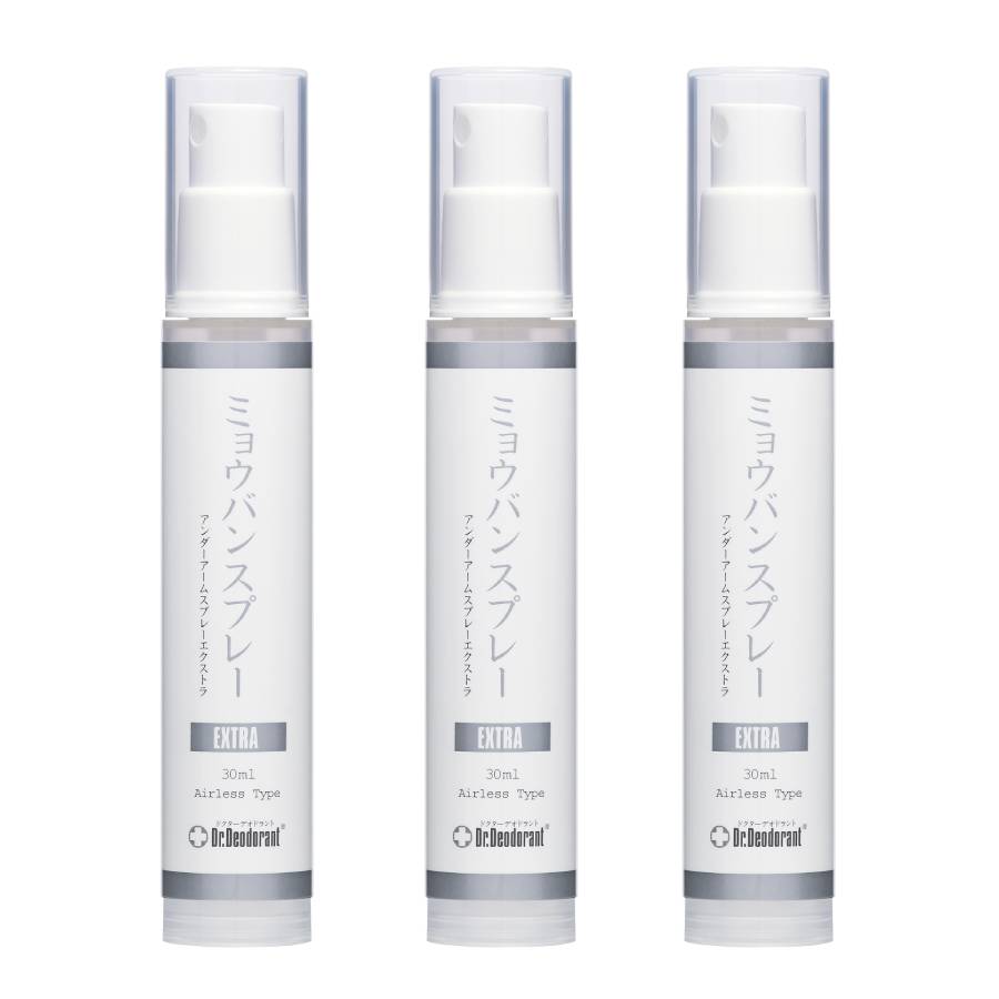 ＜ラムズマークス　Dr.deodorant＞ミョウバンスプレーEX　30ml　3本