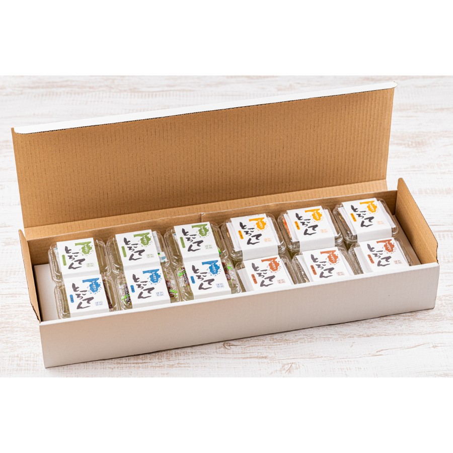 <西林商店>伊豆下田須崎産ところてん 定番12個セット