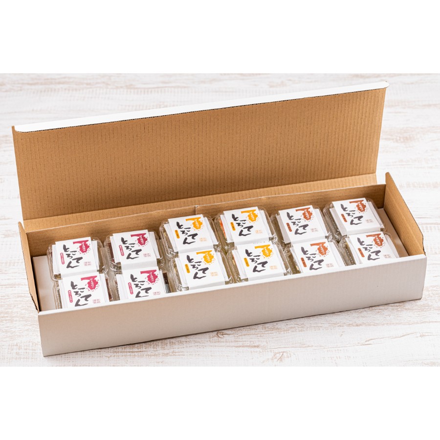 <西林商店>伊豆下田須崎産ところてん 甘味12個セット