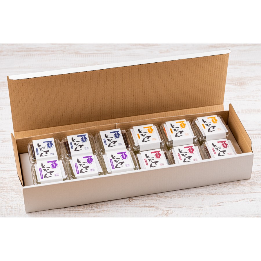 ＜西林商店＞伊豆下田須崎産ところてん　無添加12個セット