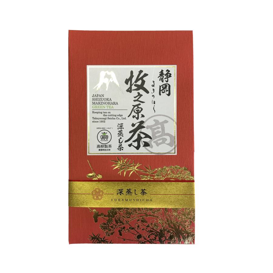 ＜高柳製茶＞牧之原深蒸しかぶせ茶【金印】(茶葉)100g