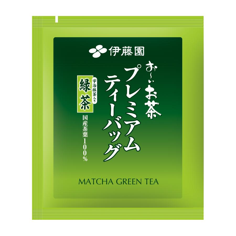 ＜伊藤園＞お～いお茶プレミアムティーバッグ宇治抹茶入り緑茶20袋36ｇ(20袋)×8箱