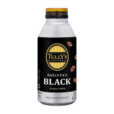 ＜伊藤園＞TULLY’S COFFEE BARISTA’S BLACKボトル缶390ml×24本