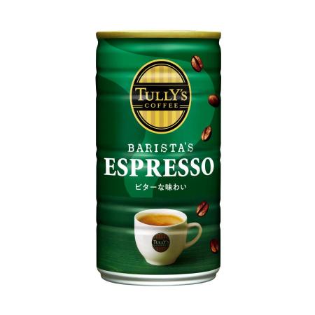 ＜伊藤園＞TULLY’S COFFEE BARISTA’S ESPRESSO 缶180g×30本