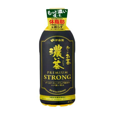 ＜伊藤園＞おーいお茶 濃い茶 PREMIUM STRONG 470mL × 24本