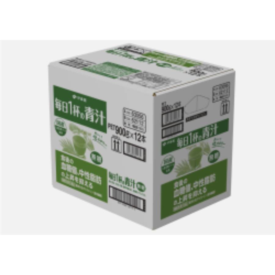 <伊藤園>毎日1杯の青汁無糖【6ケ月定期便】900g×12本