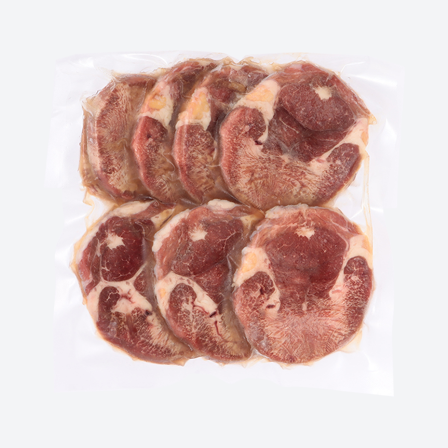<焼肉屋さんの>極上厚切り牛タン(500g)特製塩だれ漬け