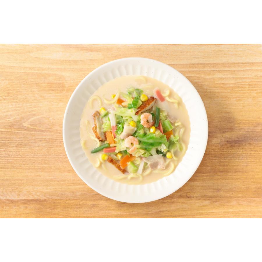 【3ケ月定期便】リンガーハットの長崎ちゃんぽん(4食入り)