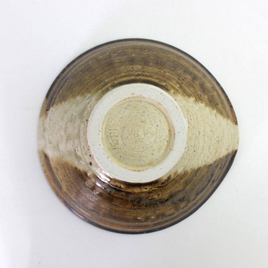 ＜王子窯＞灰釉　掛け分けボウル