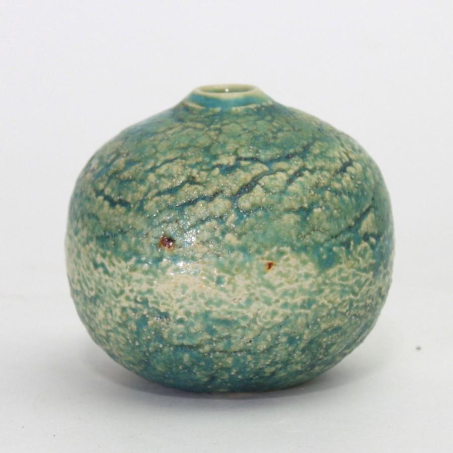 ＜王子窯＞青織部　花器