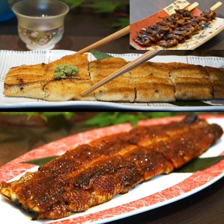 ＜うなぎ割烹　みかわ三水亭＞三河産鰻 炭火手焼き蒲焼セット　MI-2・M077