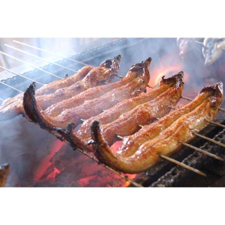 ＜兼光水産＞三河一色産鰻”炭火手焼き”「蒲焼」（大）2尾・K337