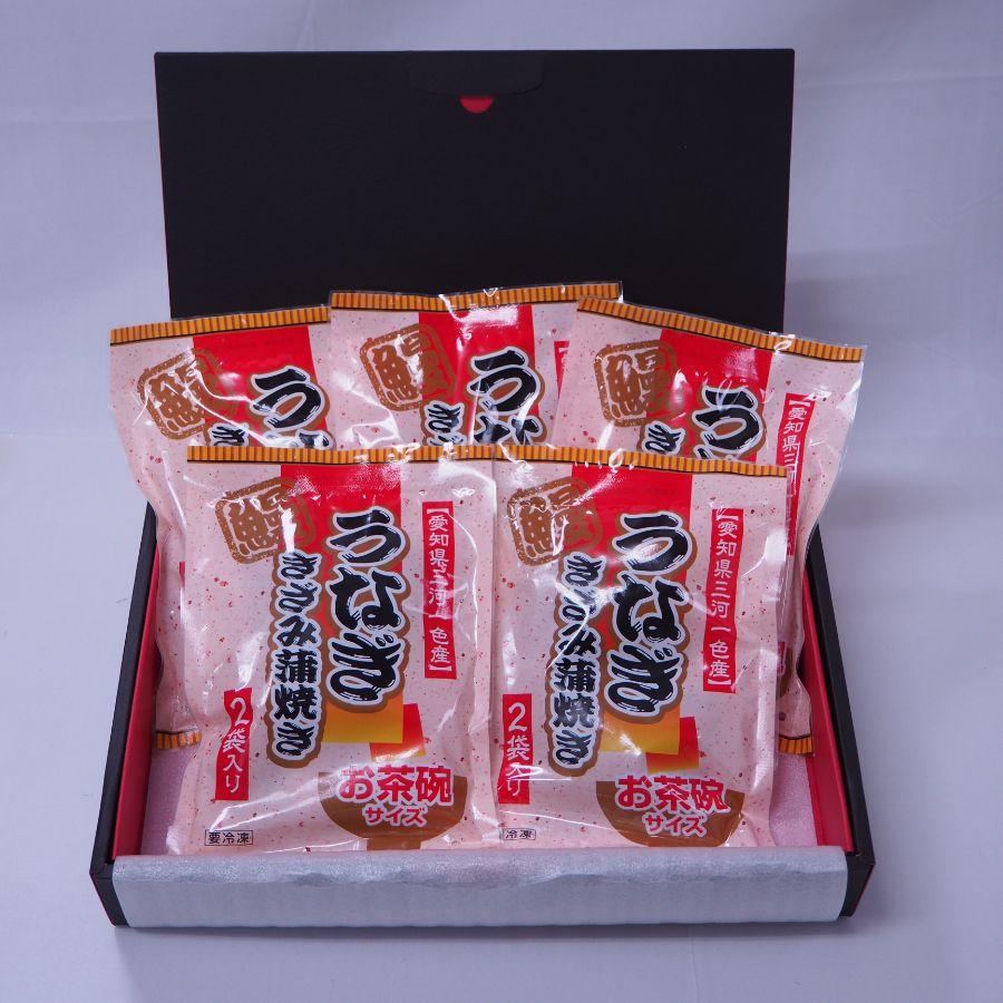 ＜兼光水産＞三河一色産鰻「きざみ鰻蒲焼」５袋・K339
