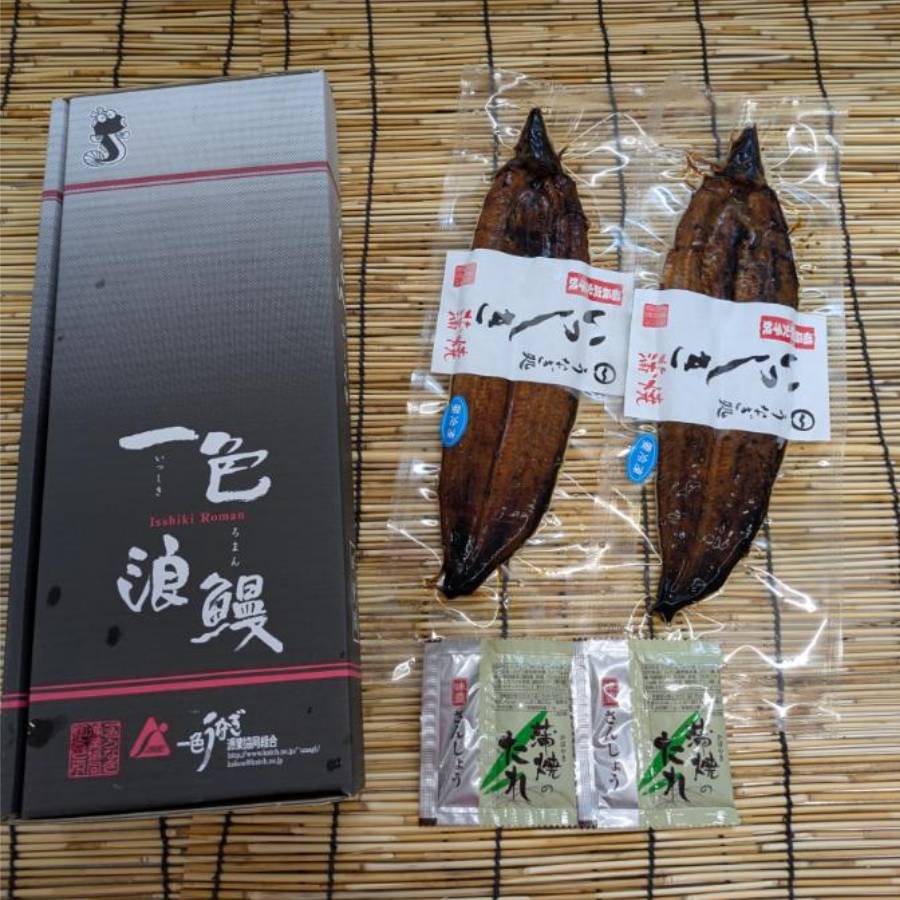 ＜一色うなぎ漁業協同組合＞備長炭火手焼き「鰻蒲焼」２尾（計320ｇ）【6ヵ月定期便】・I066