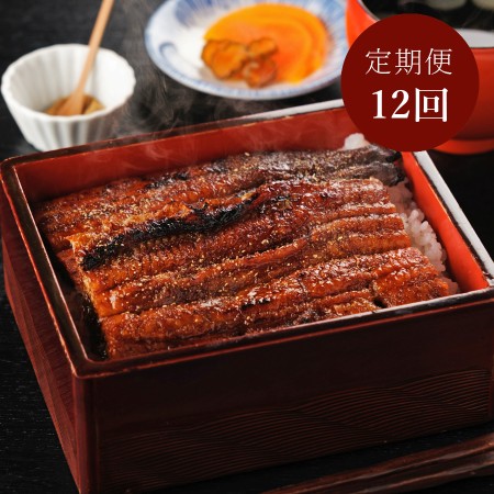 【三越伊勢丹選定】＜うなぎ割烹　みかわ三水亭＞三河産鰻蒲焼「極み」145g×2尾【12か月定期便】・M141