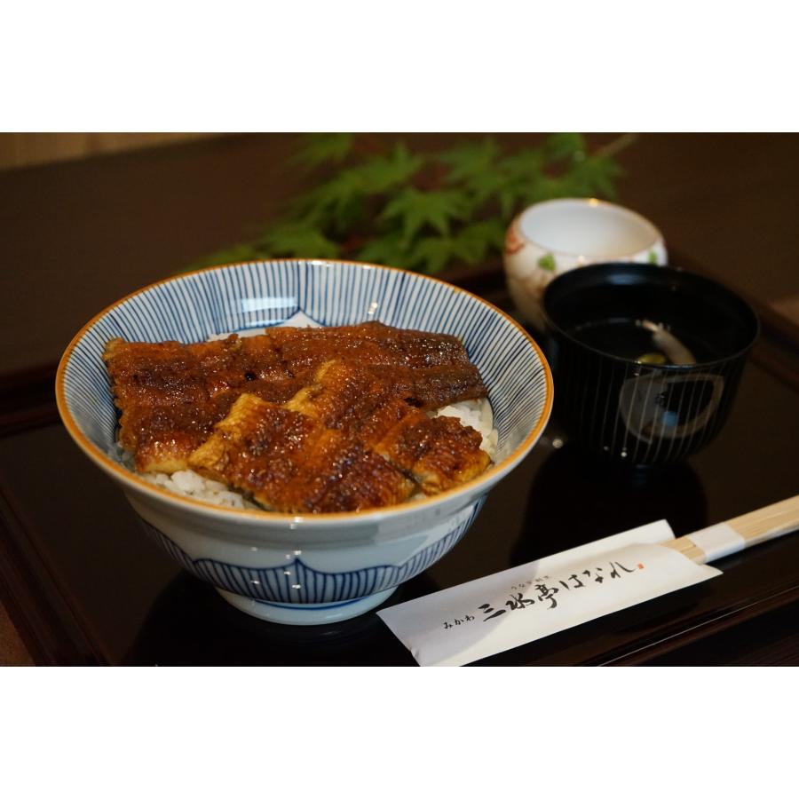 ＜うなぎ割烹　みかわ三水亭＞三河産鰻 炭火手焼き「蒲焼＆白焼き」各1尾（計2尾）・M133