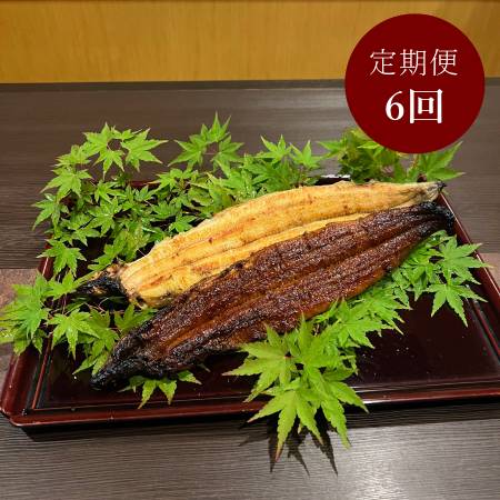＜うなぎ割烹　みかわ三水亭＞三河産鰻 炭火手焼き「蒲焼＆白焼き」各1尾（計2尾）【6ヵ月定期便】・M135