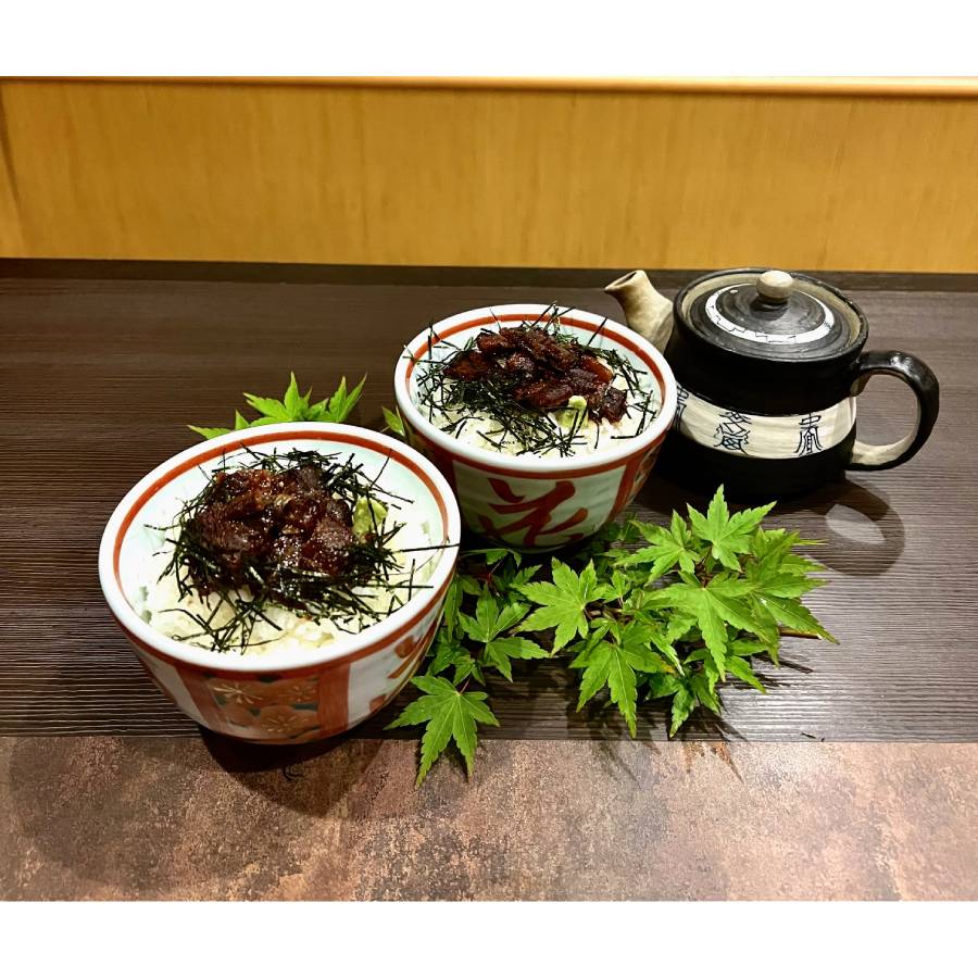 ＜うなぎ割烹　みかわ三水亭＞三河産鰻 「お茶漬け」出汁付セット2食分【3ヵ月定期便】・M138