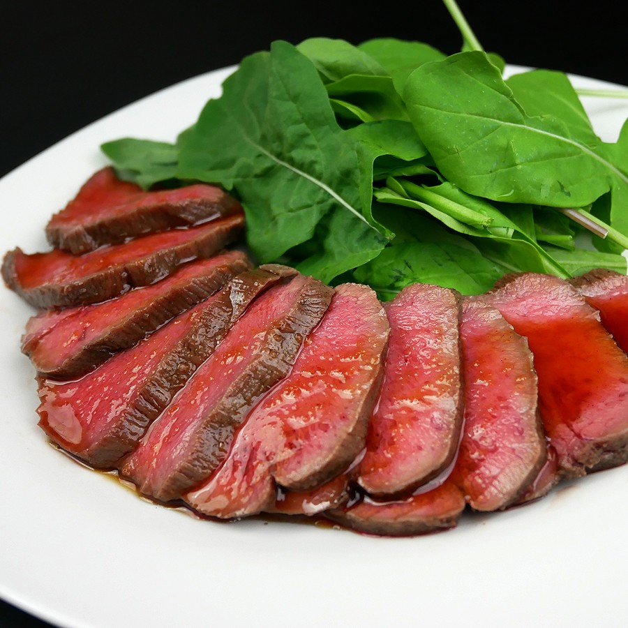 ＜肉のひぐち＞「牛タン」ローストビーフ風200g×2（計400g）【3ヵ月定期便】