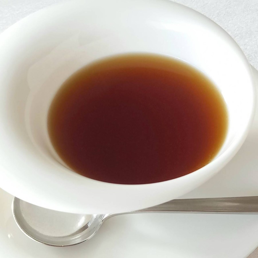 ＜Chez Chouchou＞”純系名古屋コーチン”4種セット（生ハム・パテ・コンソメスープ・手羽元赤ワイン煮）1人前