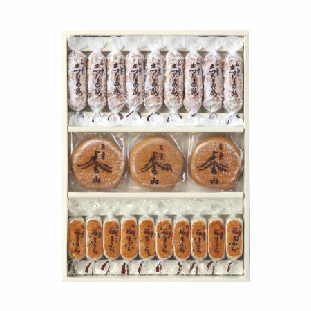 ＜両口屋是清＞銘菓詰合せ(3種類 22個入)