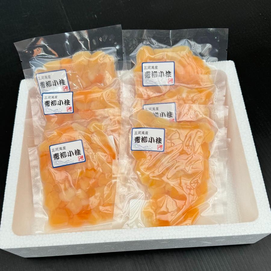 〈岬水産〉天然「青柳小柱」100ｇ×6袋