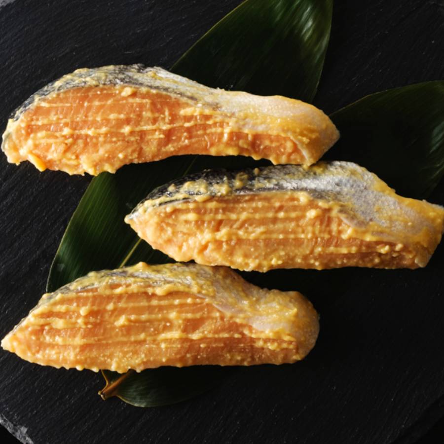 <シーフード エム・エム>「銀鮭」西京漬け 70g×8切