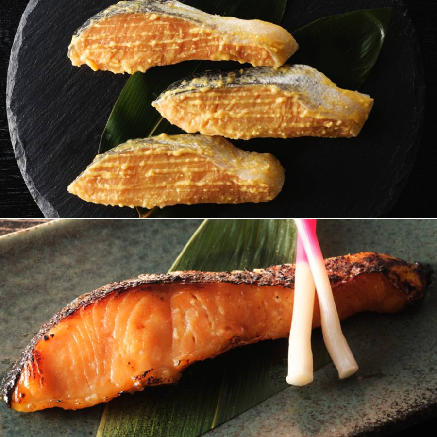 <シーフード エム・エム>「銀鮭」西京漬け 70g×8切