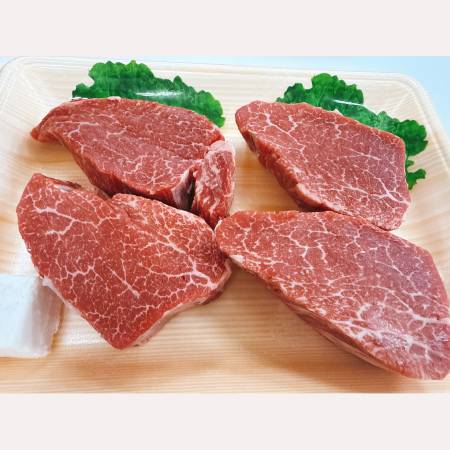 <石川屋>「南知多マザービーフ」 ステーキ用(ヒレ)600g(150g×4枚)