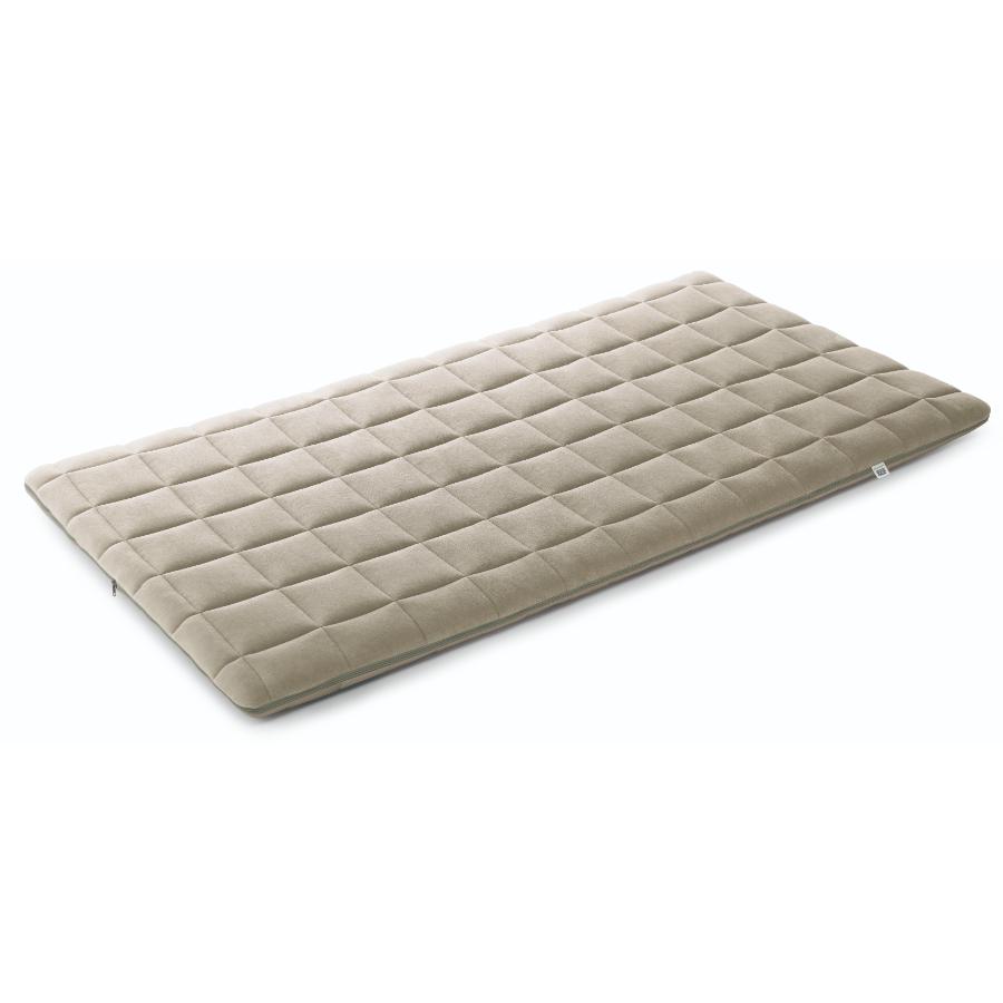 ＜エアウィーヴ＞エアウィーヴ 四季布団・エアウィーヴ フィットシーツ/グレー　セミダブルサイズセット