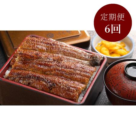 ＜うな勢＞「鰻かば焼き」２尾【６ヵ月定期便】