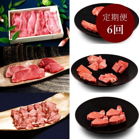 ＜千力＞「松阪牛」『ヒレ&シャトーブリアン&牛タン&希少赤身&霜降り』【定期便6ヵ月】